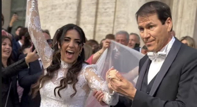 Rudi Garcia sposa Francesca Brienza: ricevimento extra lusso a Roma