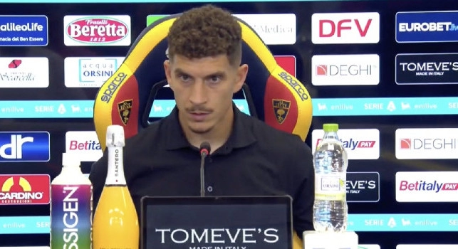 Di Lorenzo in conferenza: Orgoglioso di essere capitano di una squadra con due palle così, avevamo bisogno di uno come Conte
