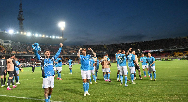 Napoli a Lecce