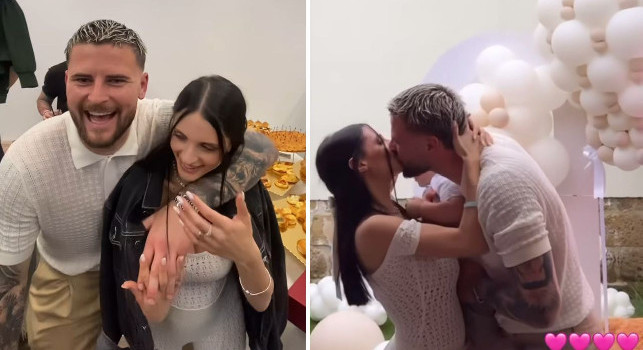 Contini di nuovo papà, gender reveal per il portiere azzurro | VIDEO