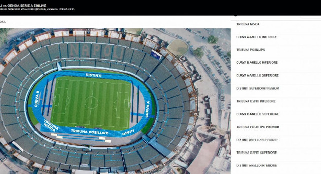 UFFICIALE - Napoli-Genoa è sold out! Anche il settore ospiti tutto esaurito, spunta un'ipotesi inedita