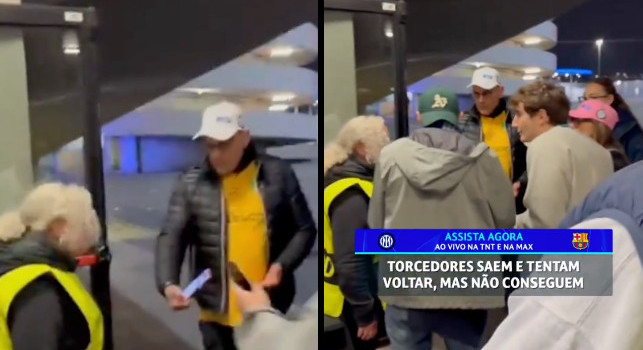 Beffa incredibile a San Siro: tifosi dell'Inter vanno via sul 2-3, non li fanno rientrare per i supplementari! | VIDEO