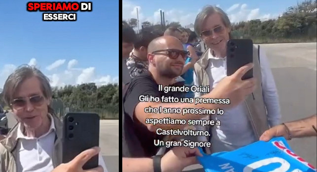 Futuro Conte, la battuta di Oriali a Castel Volturno: Speriamo di esserci l'anno prossimo! | VIDEO