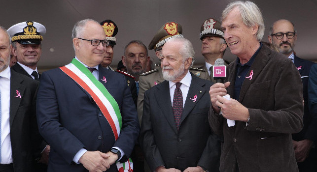 De Laurentiis alla Race for the Cure: il discorso del presidente all'evento di beneficenza | VIDEO