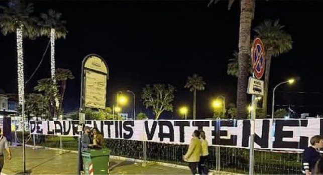 Ultras Bari contro De Laurentiis