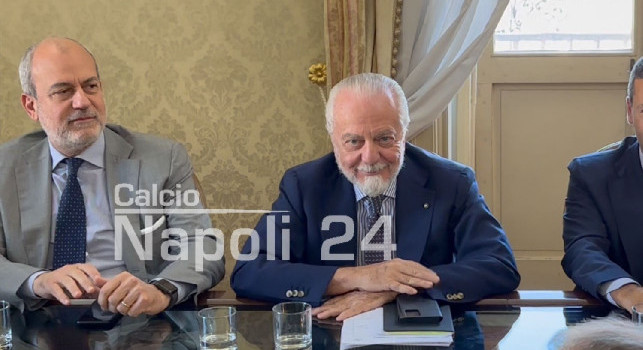 Restyling Maradona, vertice con De Laurentiis in Prefettura! Ecco il tavolo al completo | VIDEO CN24