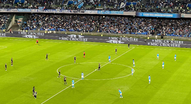 Blackout Napoli, CorSport: una scena a inizio secondo tempo dice tantissimo