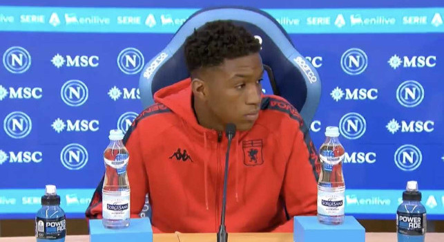 Genoa, Ahanor in conferenza: Segnare qui è stata una emozione indescrivibile: sognavo un gol prima della fine del campionato