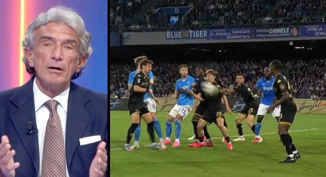 Moviola Napoli-Genoa, Cesari: Rigore per fallo di mano di Venturino? Io la vedo così