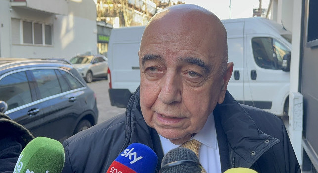 Il pronostico di Galliani sullo Scudetto: Un punto di vantaggio è...