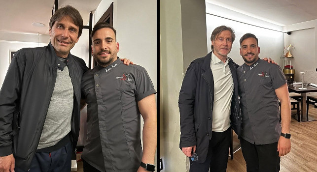 Conte-Oriali si godono la città nella settimana di Parma-Napoli: ecco dov'erano ieri sera | FOTO