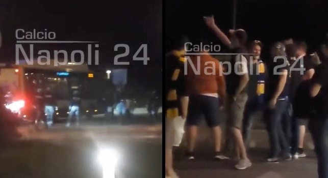 Tensioni dopo Parma-Napoli: tifosi crociati tentano l'assalto al pullman dei partenopei! | VIDEO CN24