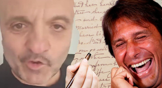 La lettera di Peppe Iodice a Conte prima di Napoli-Cagliari | VIDEO