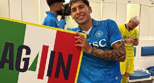 Campeones Olivera festeggia sui social la conquista dello Scudetto | VIDEO