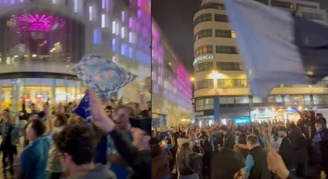 Tifosi del Napoli a Londra