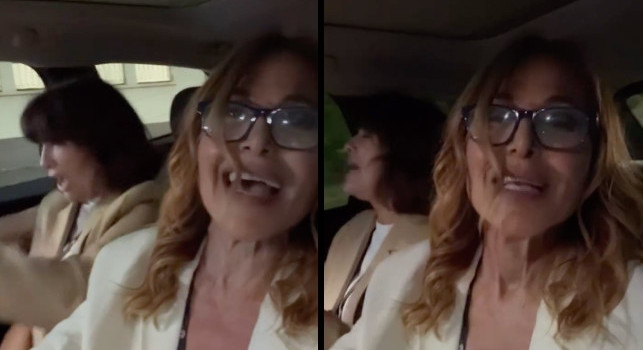 Barbara D'Urso esulta così per la vittoria dello scudetto del Napoli! | VIDEO