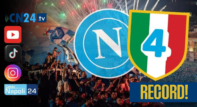 CalcioNapoli24 da Scudetto: maratona tricolore da record su web, tv e social! Primi su Youtube