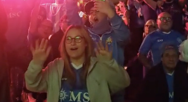 Scudetto Napoli, al fischio finale esplode la festa anche a Leverkusen | VIDEO