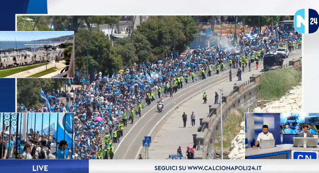 Festa Scudetto lungomare