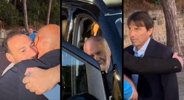 Mister, resta con noi. Cena scudetto, Conte accolto così. Ovazione anche per ADL e Manna | VIDEO CN24