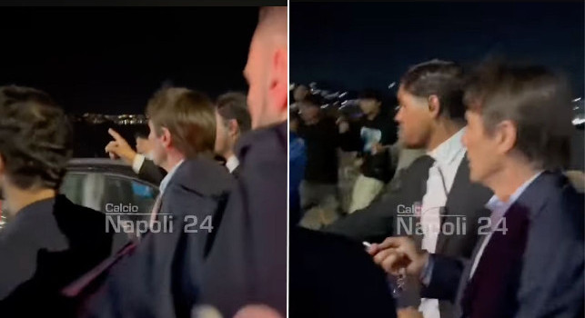 Cena scudetto Napoli, piccolo imprevisto per Conte all'uscita dal locale | VIDEO CN24