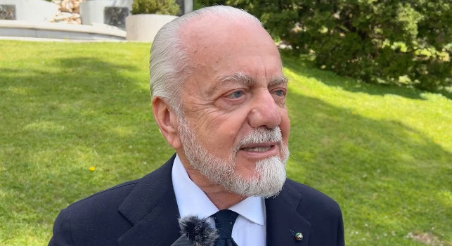 De Laurentiis: Il Papa esprime una luce straordinaria, gli ho parlato di una iniziativa. La vittoria del Napoli ha un valore sociale, vinto con una squadra multietnica e multireligiosa