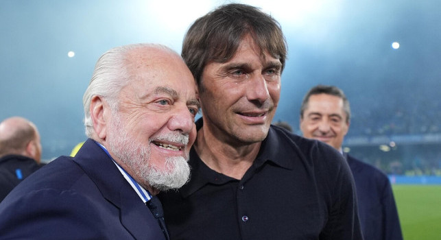 Aurelio De Laurentiis e Antonio Conte