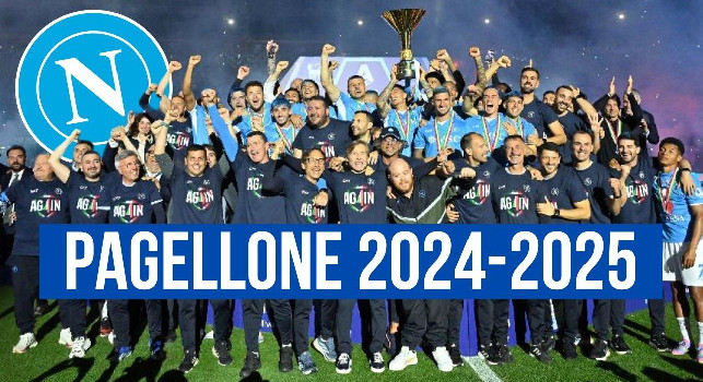 SSC Napoli 2024-25, il pagellone finale: i voti per Conte, McTominay, Lukaku e tutti gli azzurri