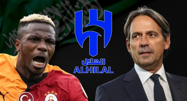 Schira rivela: Inzaghi ha chiamato Osimhen per convincerlo a unirsi a AlHilal