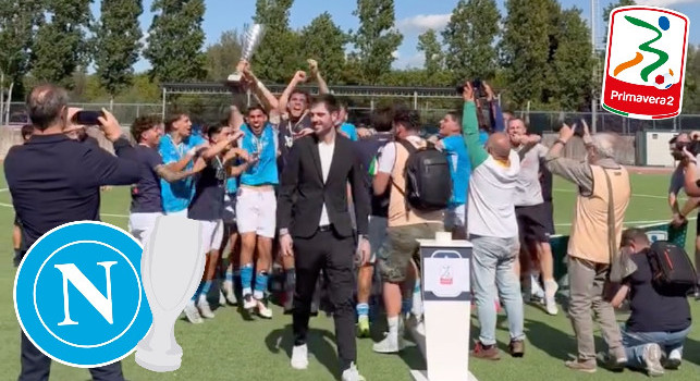 SSC Napoli vince i Playoff di Primavera 2: la festa e la coppa della promozione! | VIDEO CN24