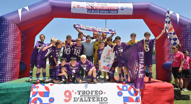 La Fiorentina vince la nona edizione del Trofeo D’Alterio Group, Napoli quinto e Criscito capocannoniere
