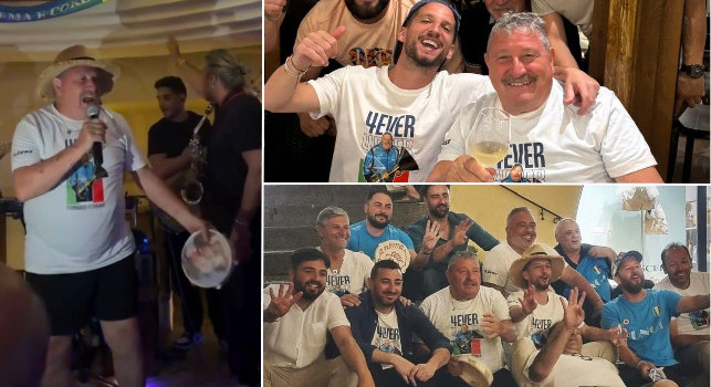 Starace scatenato alla sua festa! Show a Capri in compagnia anche di Mertens | VIDEO