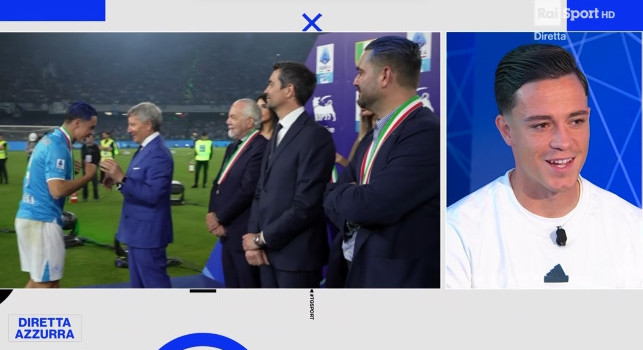 Raspadori: Scudetto con il Napoli? Quest'anno più difficile e sofferto, ma picco di gioia più alto! Mi sono trovato bene con Lukaku. Sull'etichetta di giocatore che gioca poco dico...