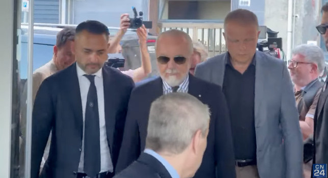 ADL arrivato a Palazzo Petrucci: a breve la conferenza dei ritiri | VIDEO CN24