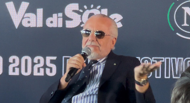 De Laurentiis: Merito di Conte se abbiamo vinto uno Scudetto: è stato un campionato della Madonna!