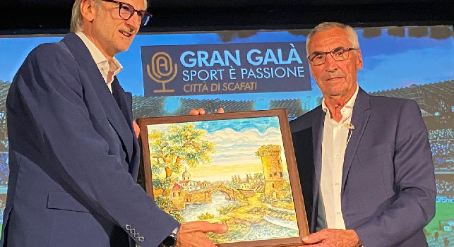 Gran Galà città di Scafati, premiati Andrea Carnevale e Edy Reja | FOTO