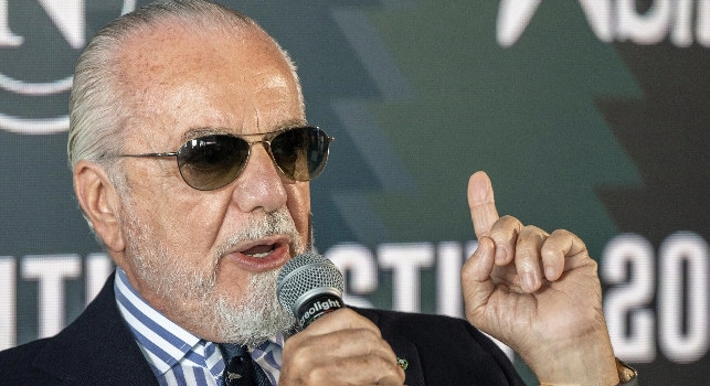 Kiss Kiss Napoli - De Laurentiis al lavoro per il centenario del club, ha iniziato a lavorare su una iniziativa
