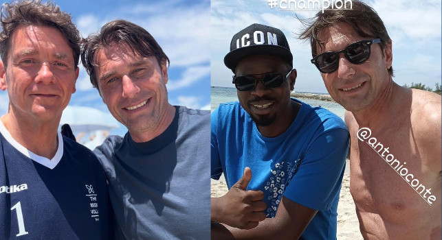 Antonio Conte è in vacanza! Il mister si gode il mare di Porto Cesareo | FOTO