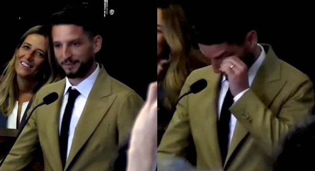 Mertens commosso, scoppia a piangere mentre parla di Napoli | VIDEO