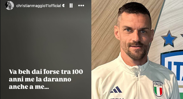 Messaggio criptico di Maggio: Forse tra 100 anni me la daranno anche a me... | FOTO