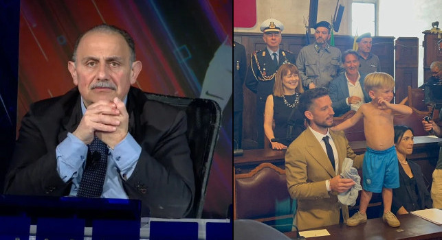 Iannicelli rimprovera Mertens: Il figlio Ciro a torso nudo pessimo caso di maleducazione | FOTO