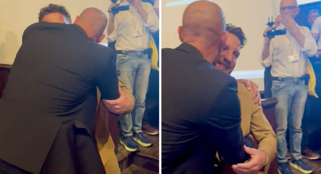 L'abbraccio commovente tra Mertens e un suo ex compagno di squadra del Napoli | VIDEO