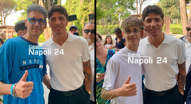 Marianucci-Napoli, visite mediche in corso! Che accoglienza dei tifosi azzurri a Villa Stuart | FOTOGALLERY CN24