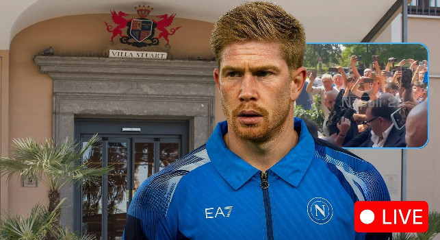 De Bruyne: visite mediche col Napoli