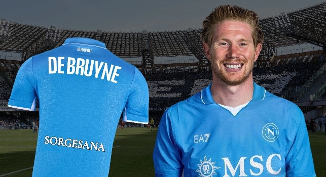 De Bruyne con la maglia numero 10 di Maradona? Repubblica: Qualcuno ha già lanciato l'idea
