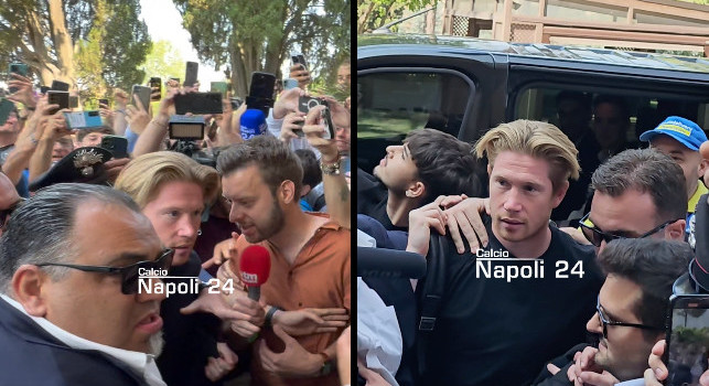 De Bruyne day, che accoglienza a Fiumicino! Delirio a Villa Stuart per le visite mediche | DIRETTA VIDEO