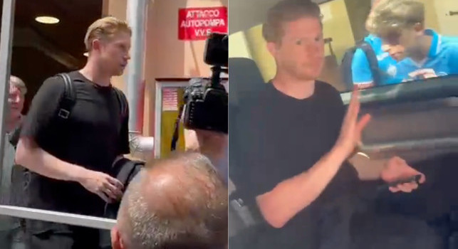 De Bruyne lascia Villa Stuart, ora l'incontro con De Laurentiis e la firma col Napoli! Il sorriso del belga | VIDEO CN24