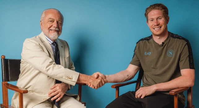 De Bruyne Napoli ufficiale