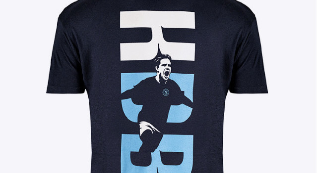 La SSC Napoli celebra l’arrivo di De Bruyne con la T-Shirt ufficiale