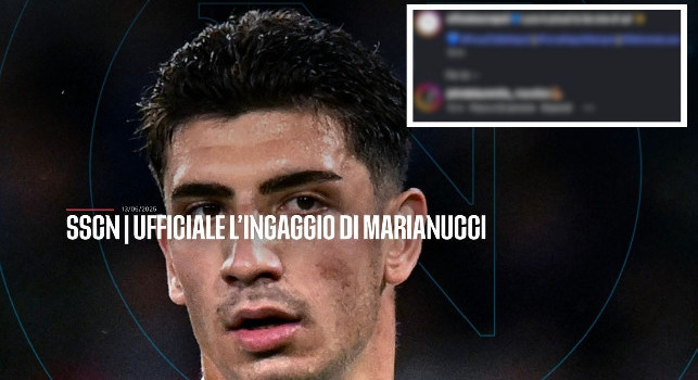 Ufficiale Marianucci al Napoli, John De Laurentiis gli dà subito un soprannome | FOTO